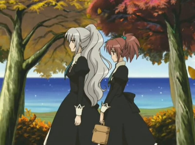 Two Girls in Black Dresses — Serene