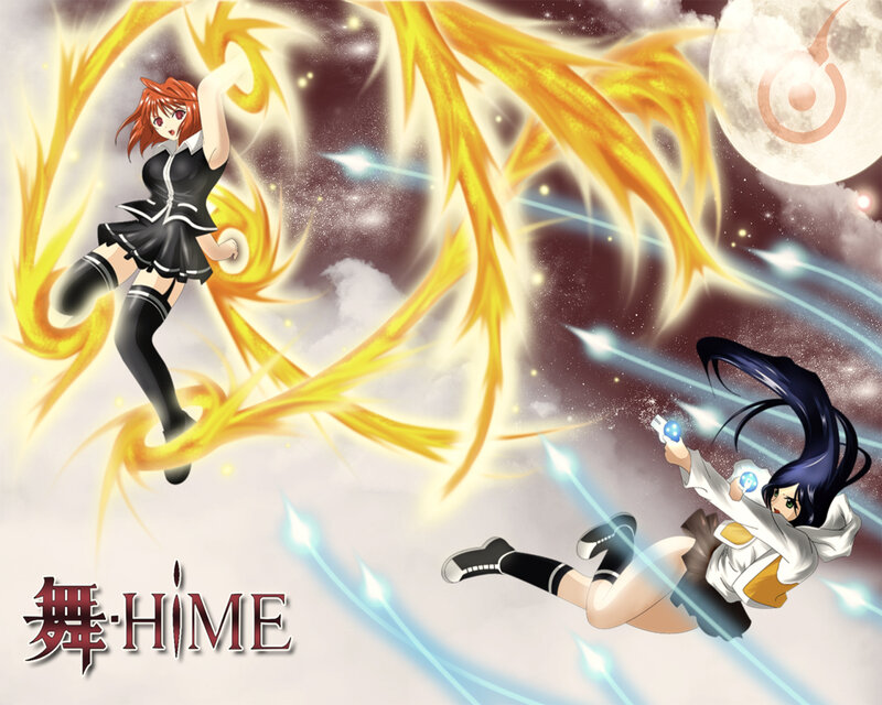 Two Girls in Combat — Yellow