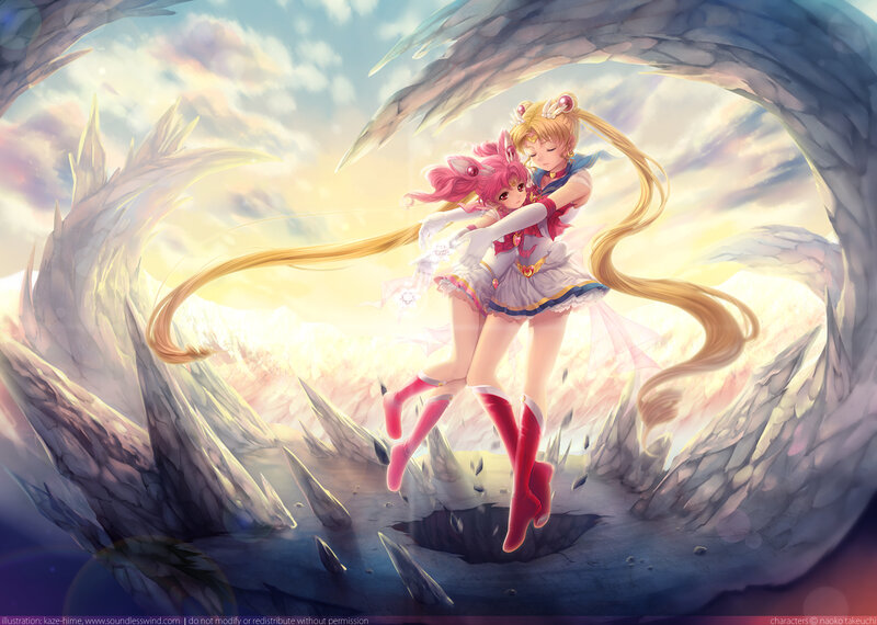 Two Girls in Costumes — Pink, Dramatic