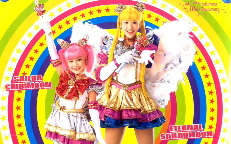 Two Girls in Costumes — Yellow