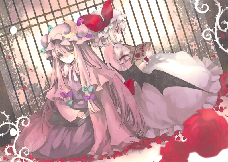 Two Girls in Dresses — Pink, Calm, Sunset