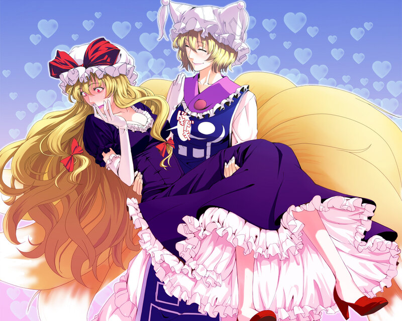 Two girls in frilly dresses