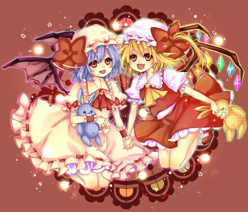 Two girls in frilly dresses