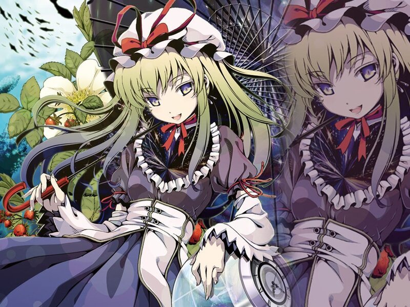 two girls in gothic dresses