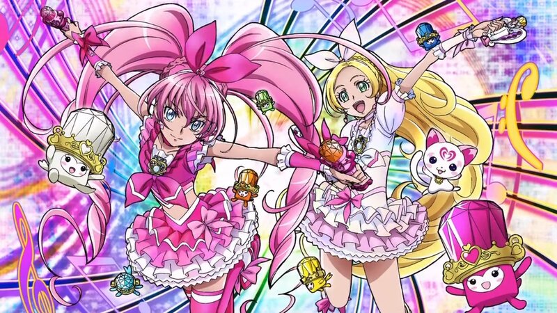 Two Girls in Magical Outfits — Pink
