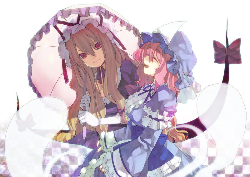 two girls in maid outfits