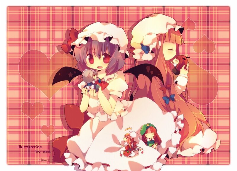 Two girls in maid outfits