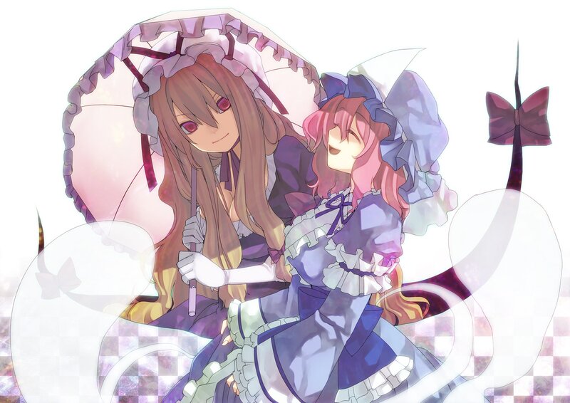 two girls in maid outfits