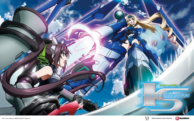 Two Girls in Mechs — Blue