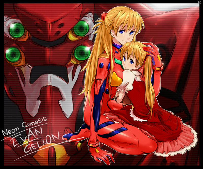 Two Girls in Red Suits