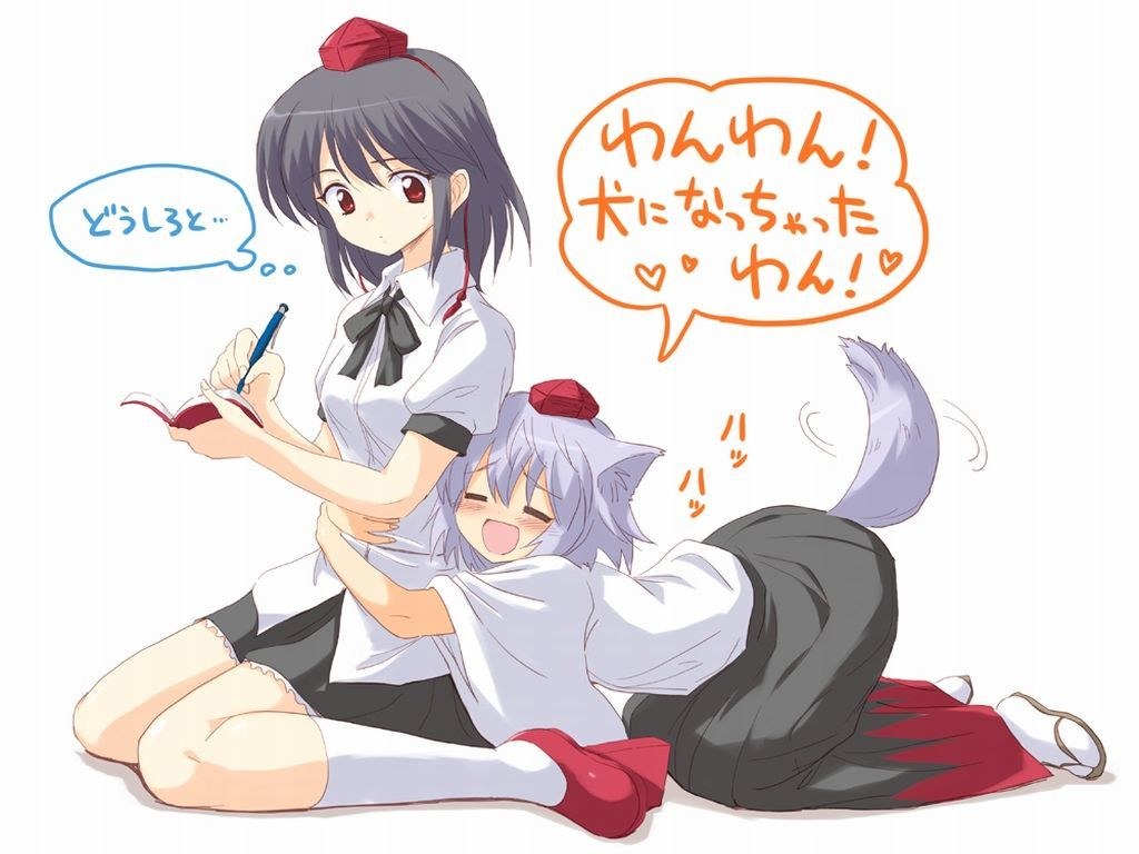 Two girls in school uniforms