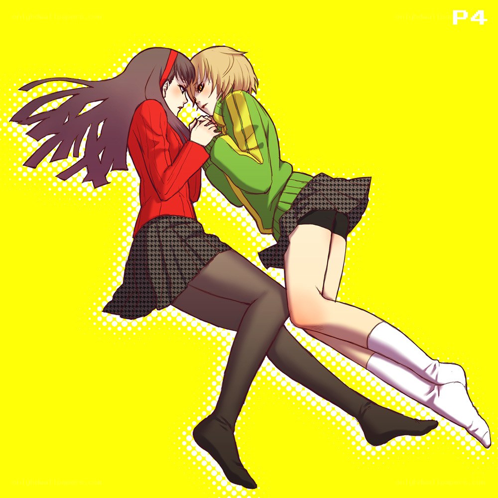 two girls in school uniforms