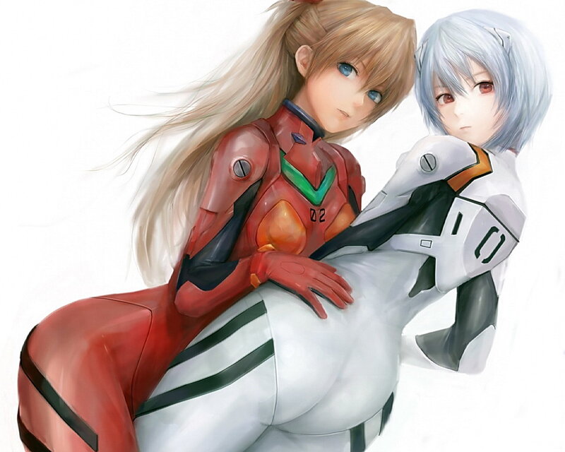 Two Girls in Suits