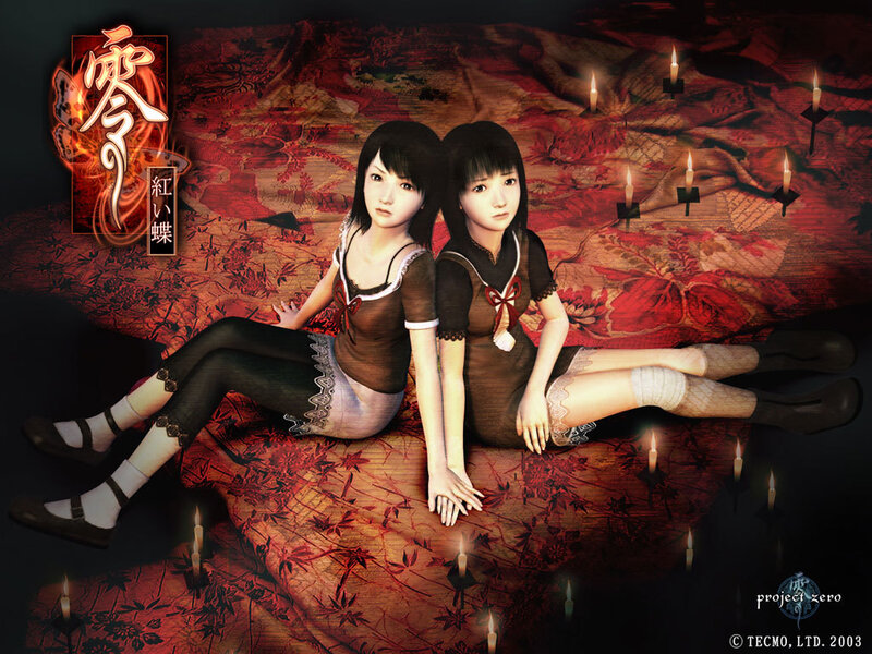 Two girls in traditional outfits