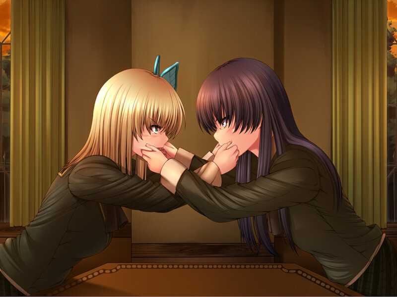 Two Girls in Uniform — Brown