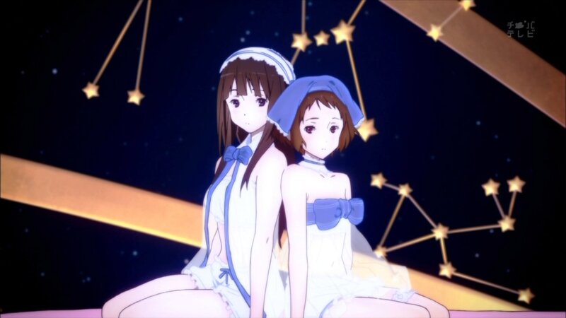 two girls in white dresses