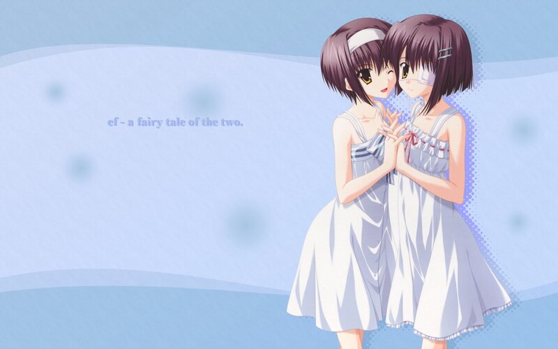 two girls in white dresses