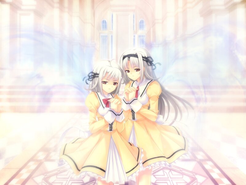 Two Girls in Yellow Dresses — Serene
