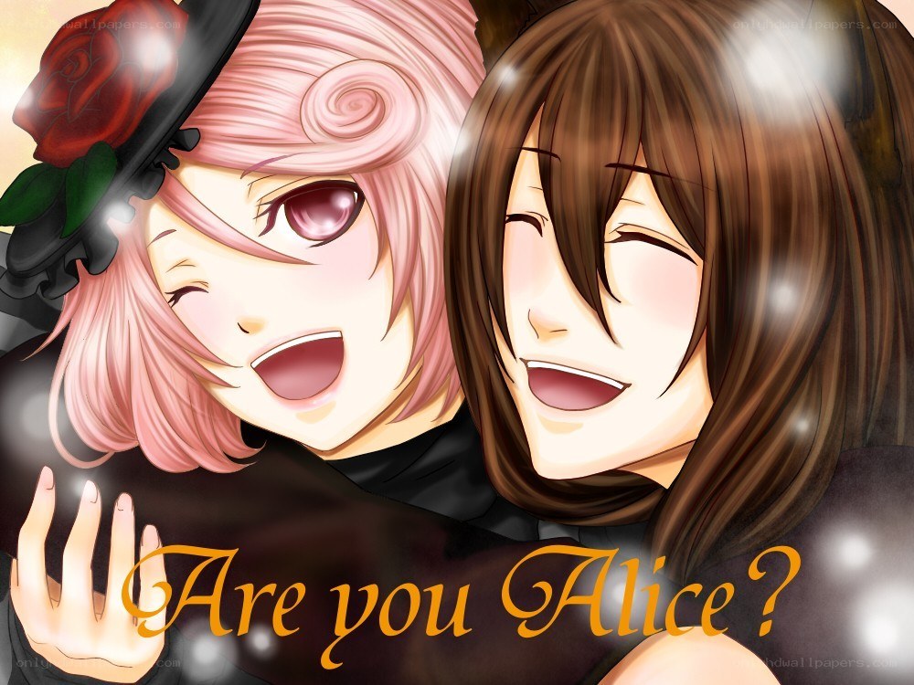 two girls laughing together