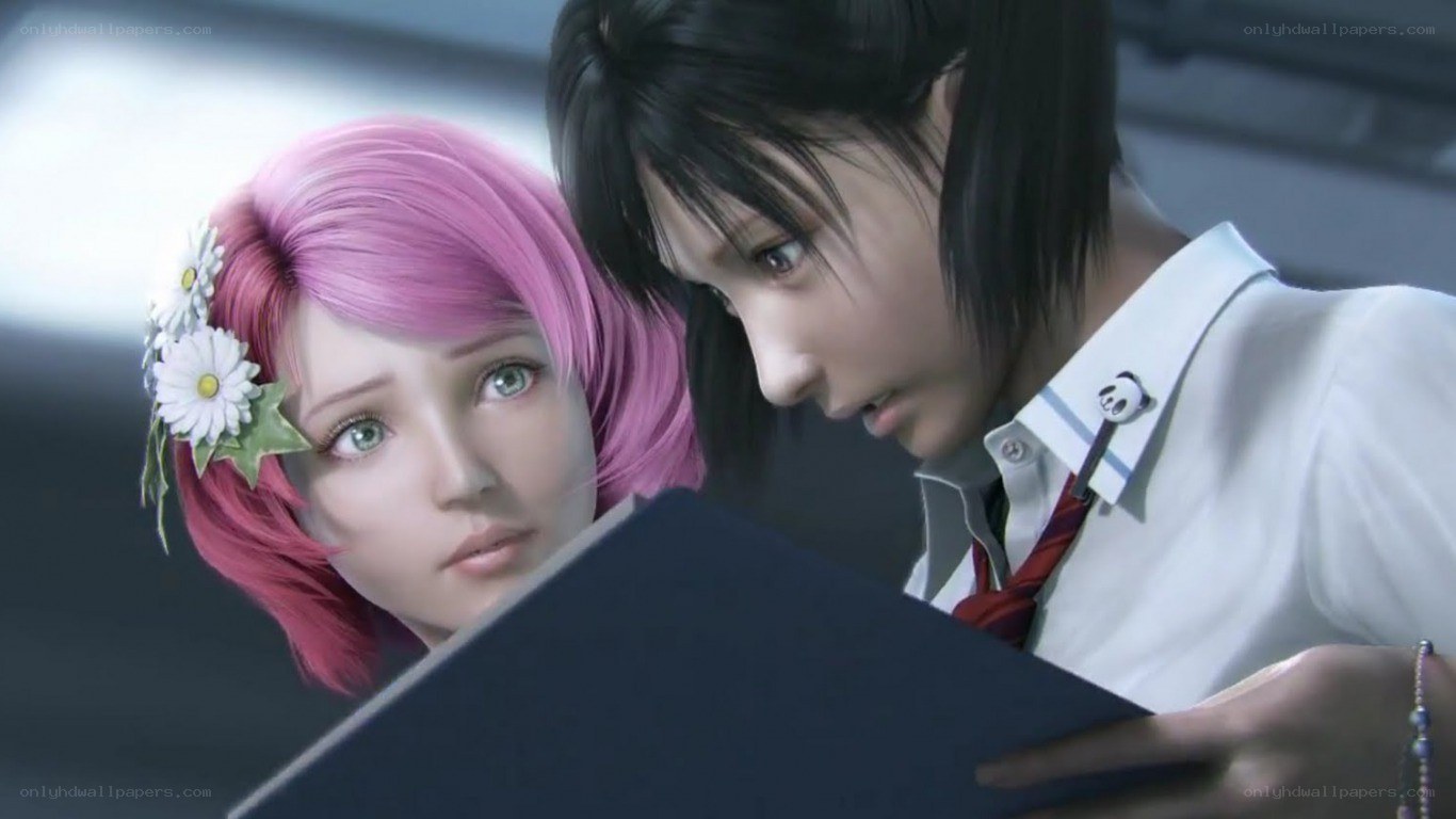 two girls looking at a book