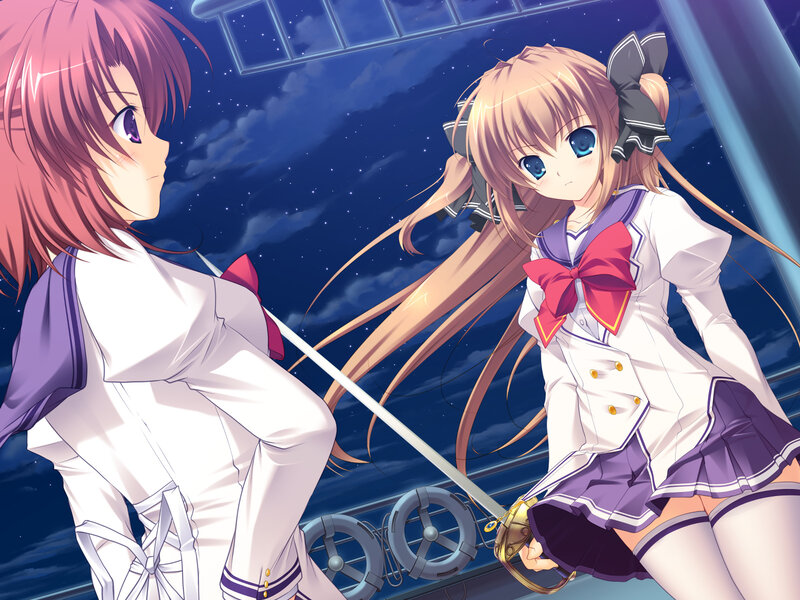 Two Girls on a Ship