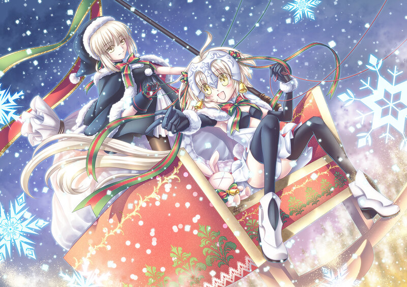 Two Girls on a Sleigh