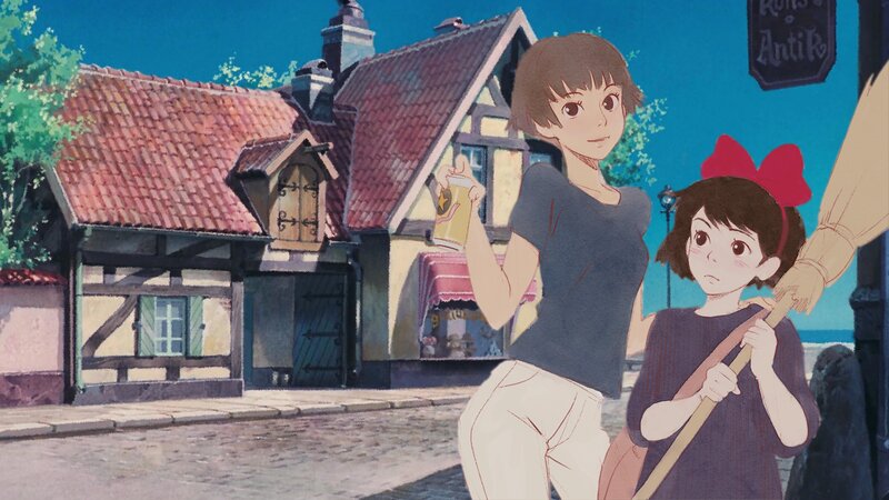 Two Girls on a Street