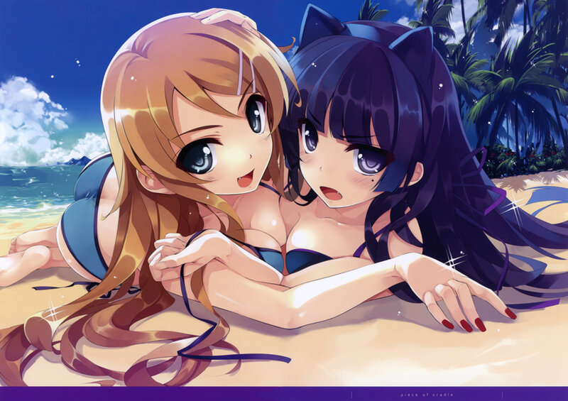 Two Girls on Beach