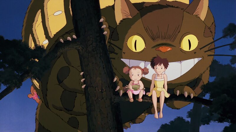 Two Girls on Cat's Back — Brown