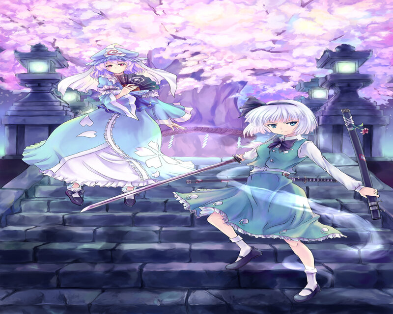 Two Girls on Stone Steps