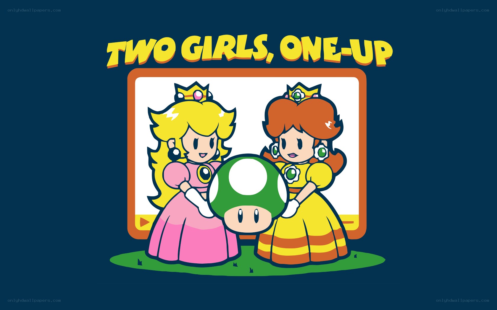 Two girls one-up