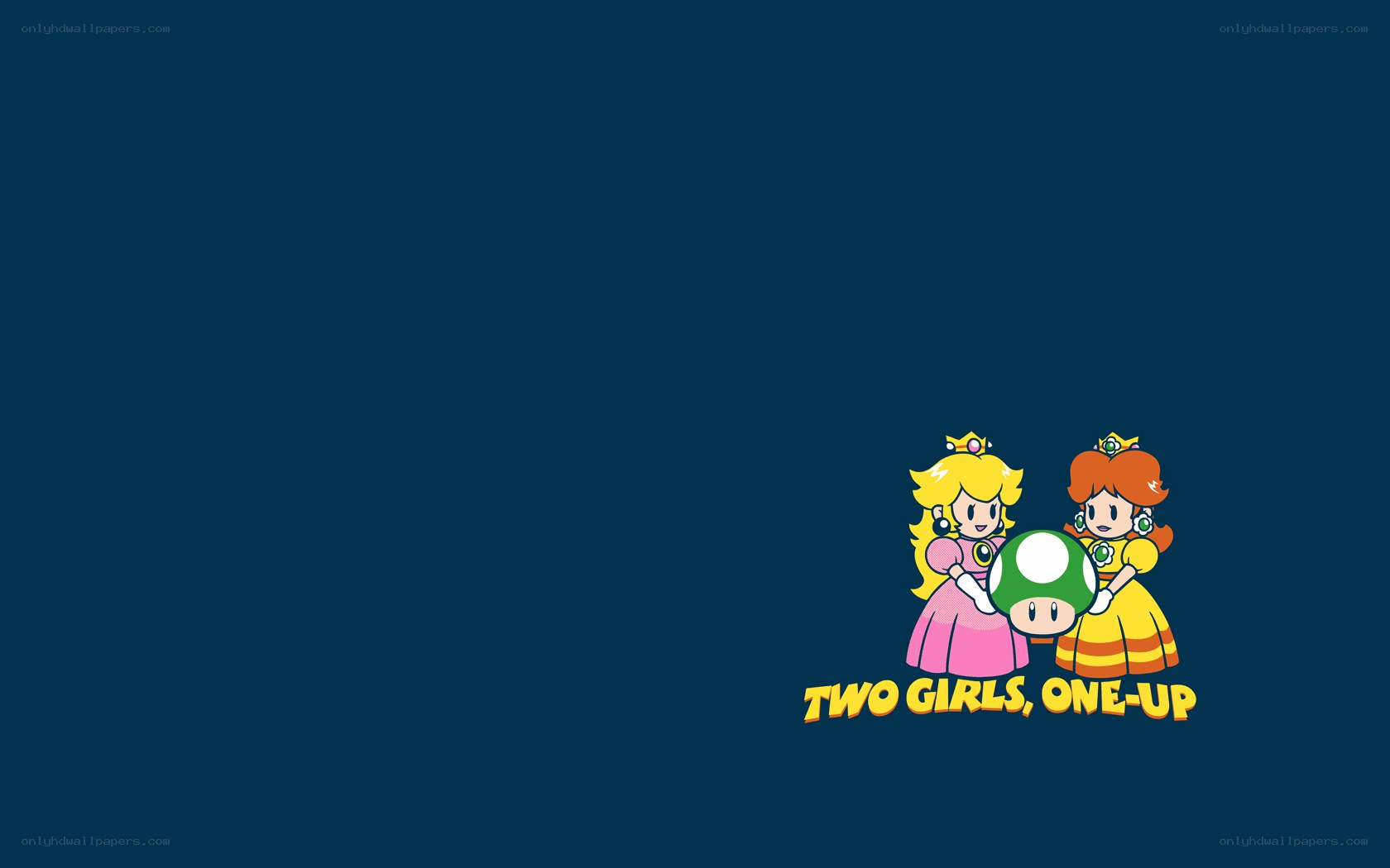 Two girls one-up