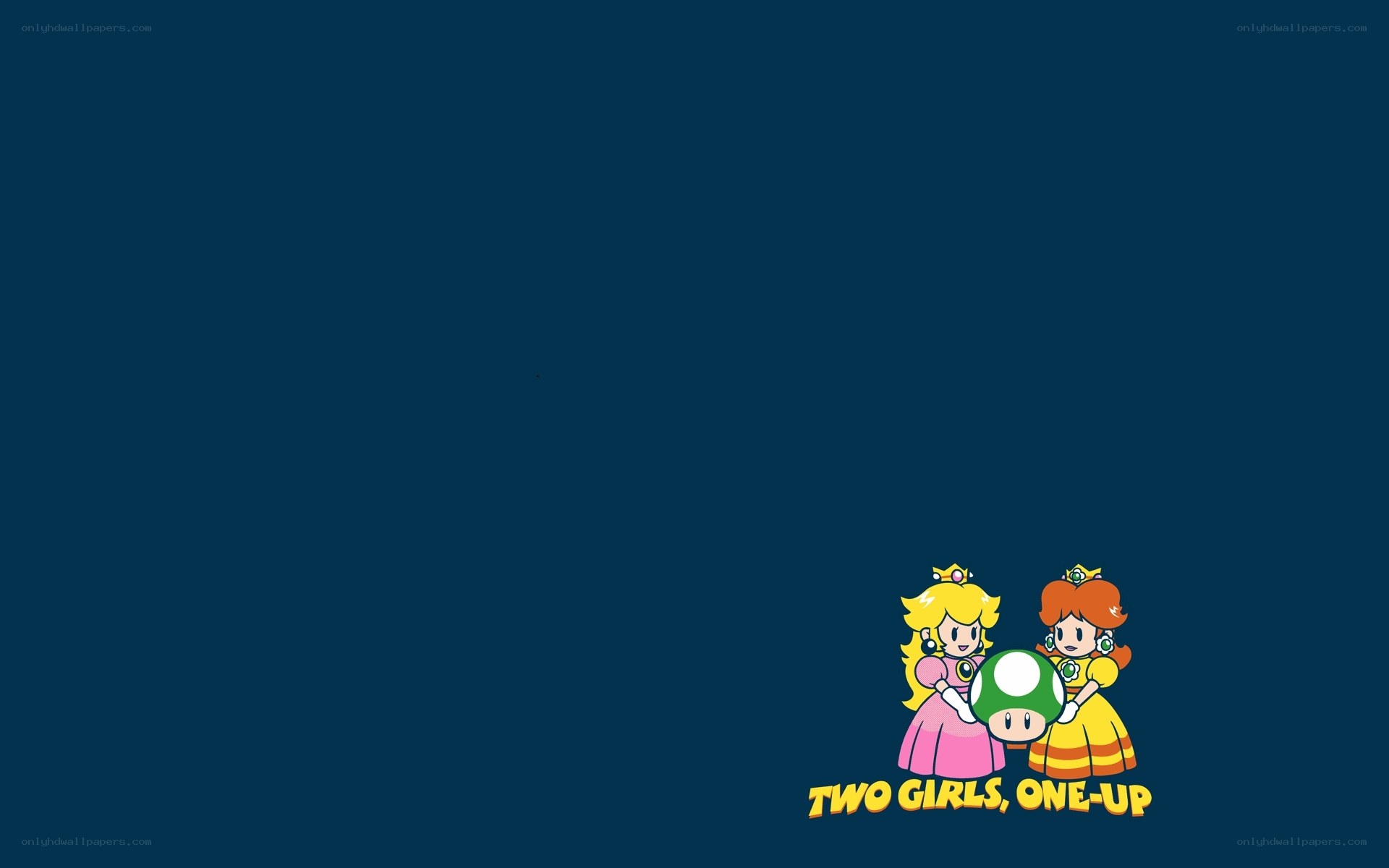 Two girls one-up