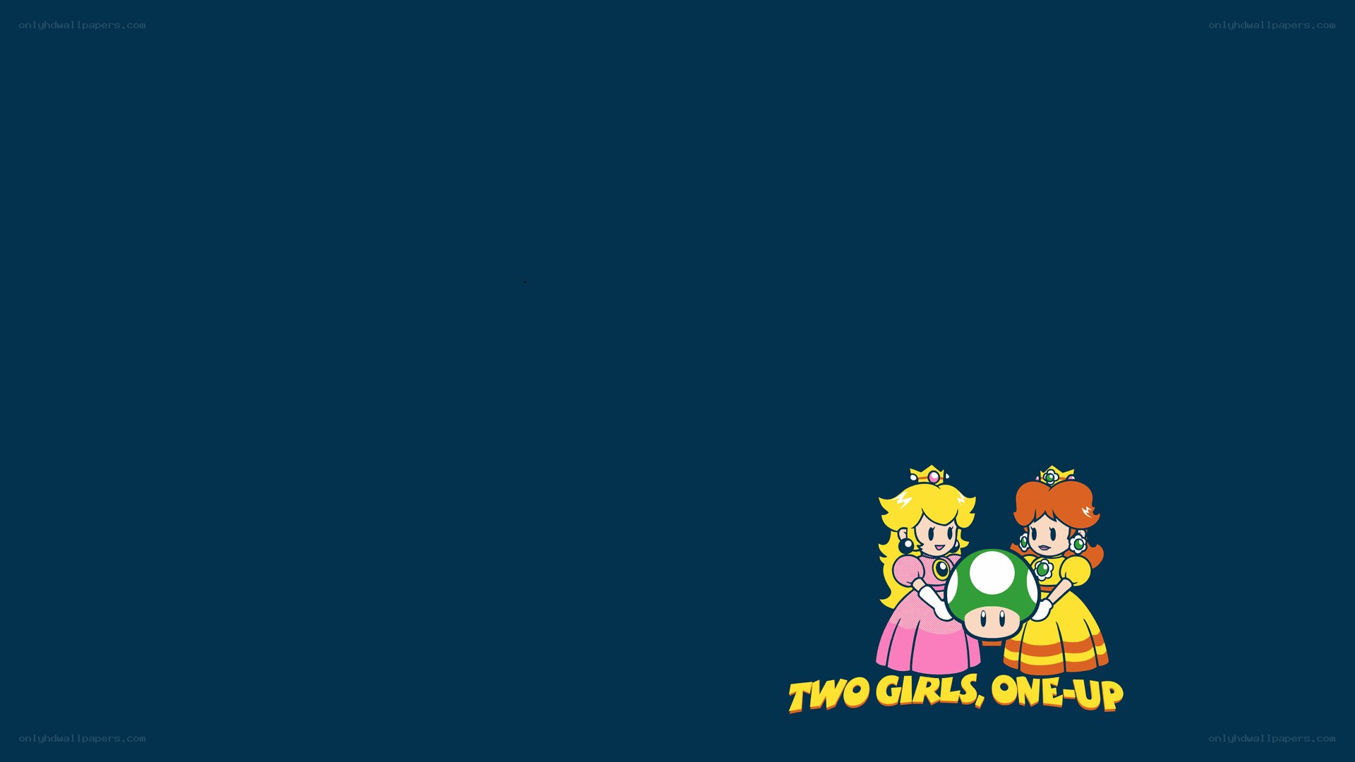 two girls one up
