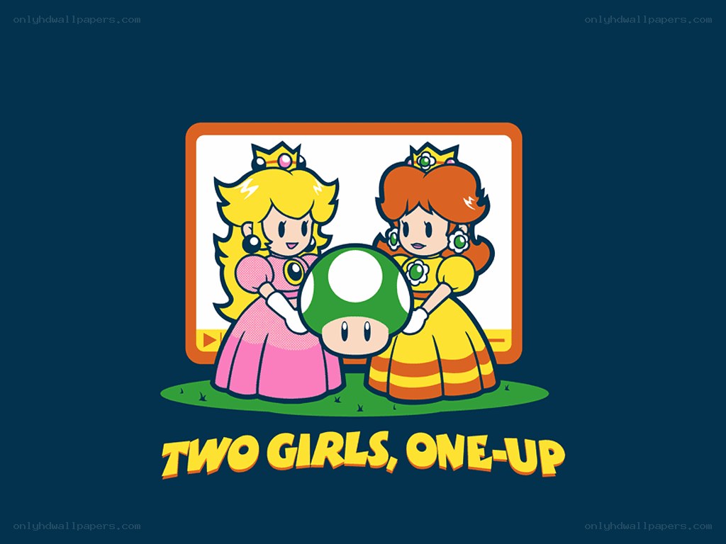 Two girls one-up