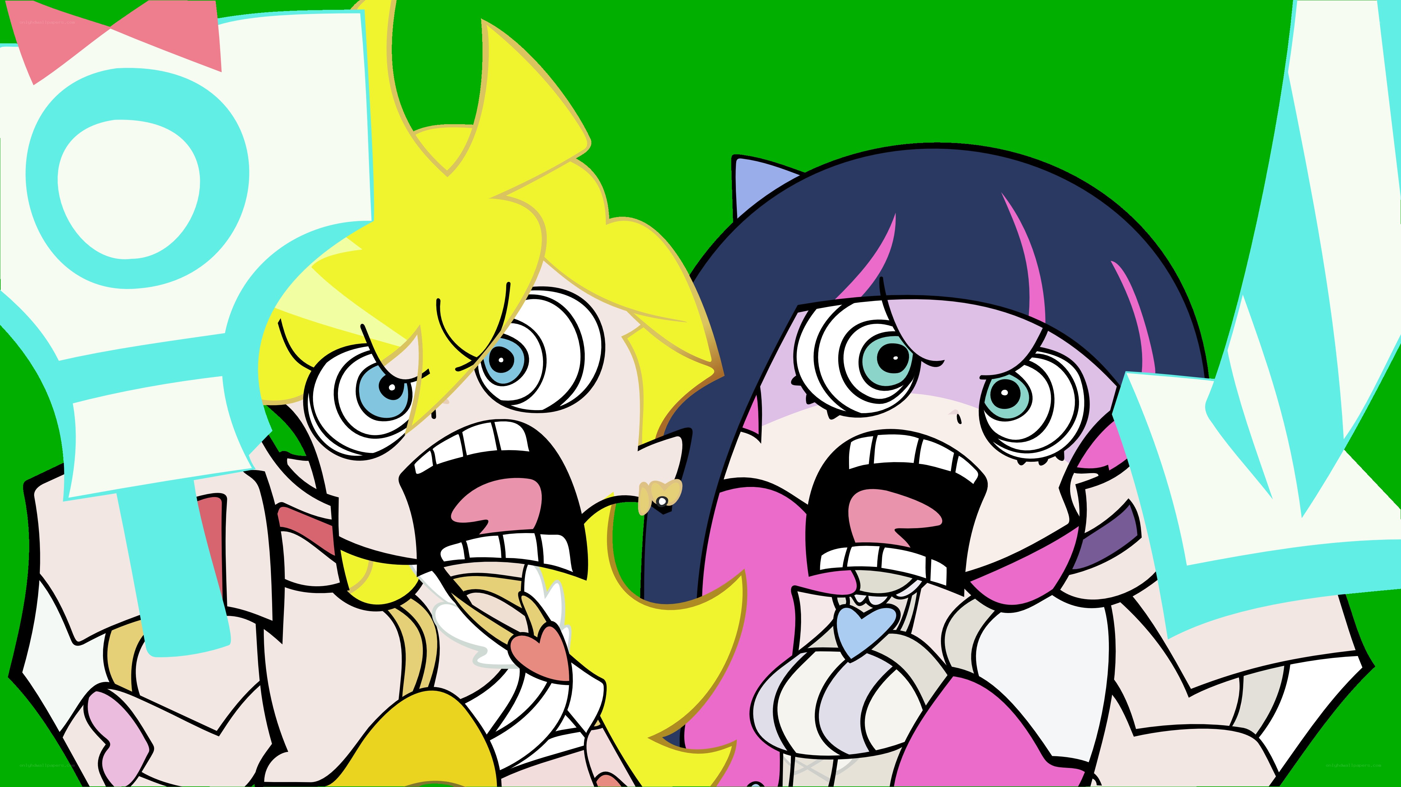 Two girls shouting in anger