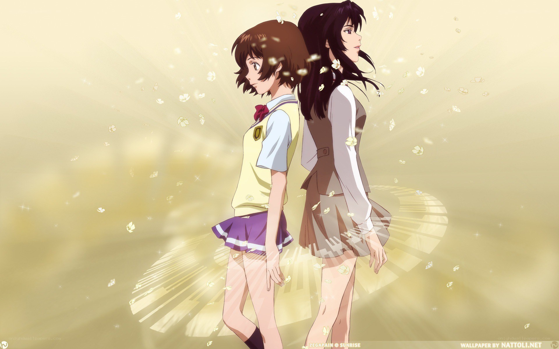 two girls walking together