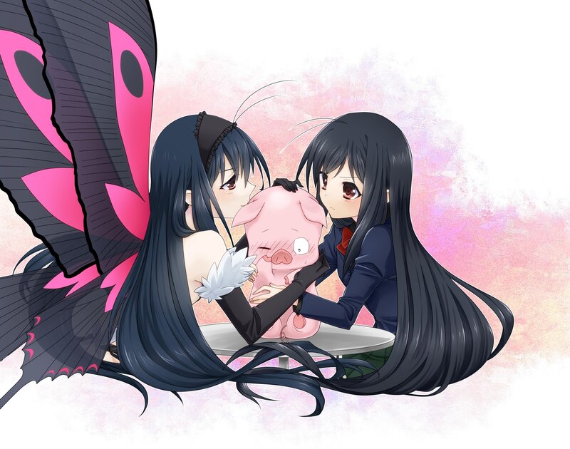 Two girls with a piglet