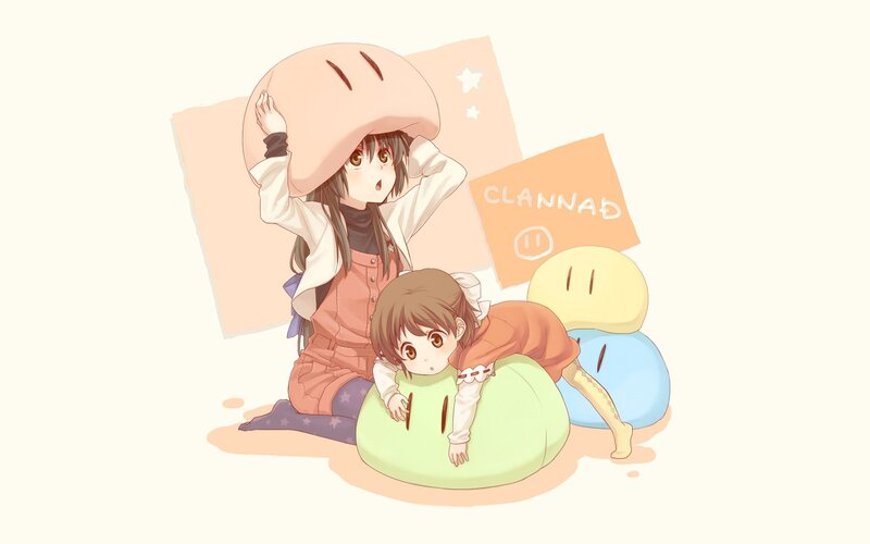 Two Girls with Beanbags