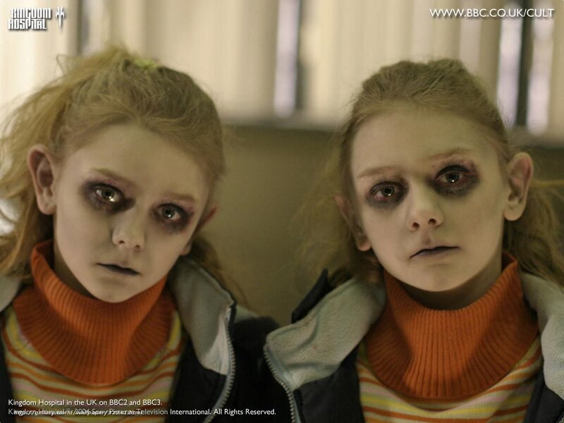 two girls with dark makeup