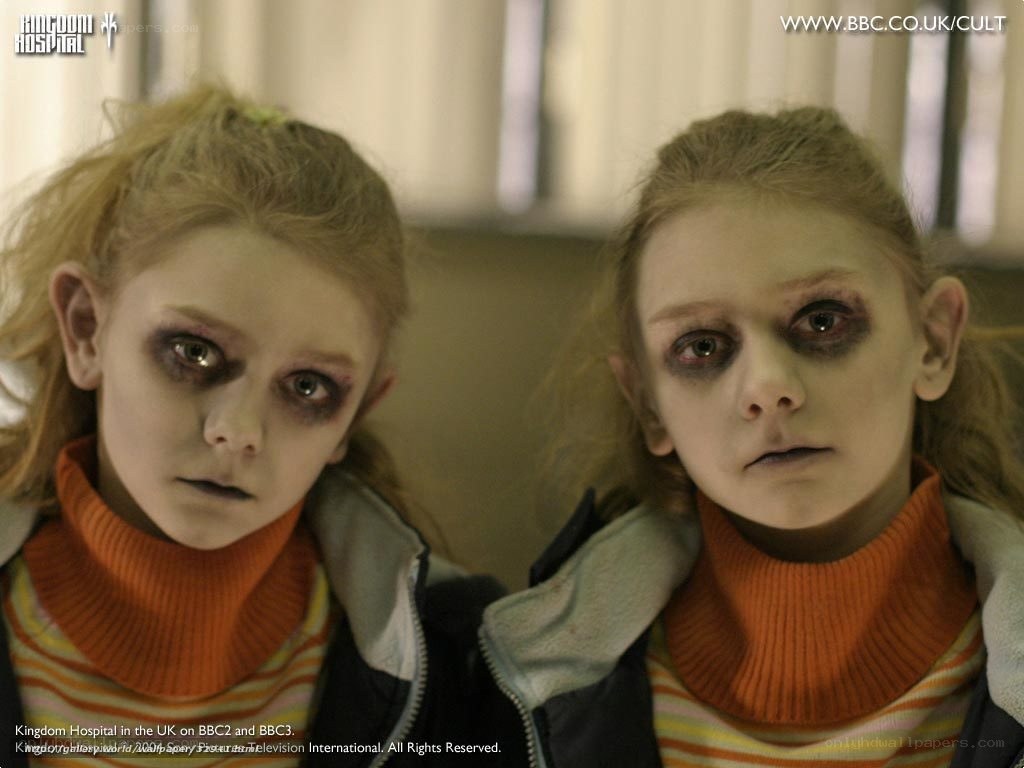 two girls with dark makeup