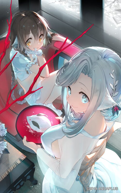 Two Girls with Fox Ears
