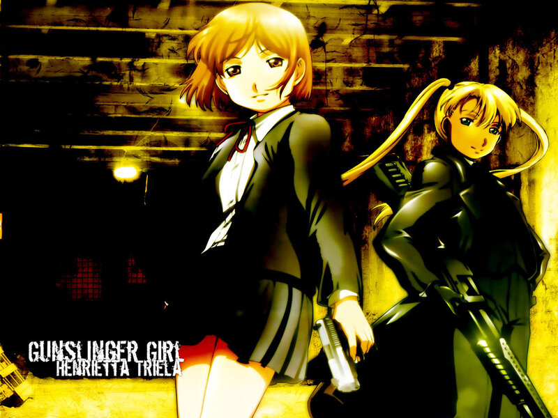 Two Girls with Guns — Yellow