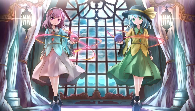 Two Girls with Hula Hoops