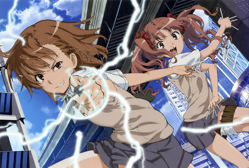 Two Girls with Lightning
