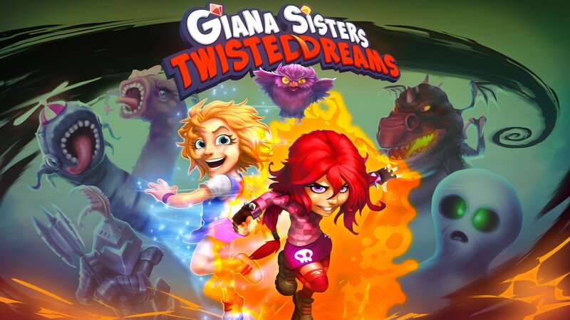 Two Girls with Monsters — Green