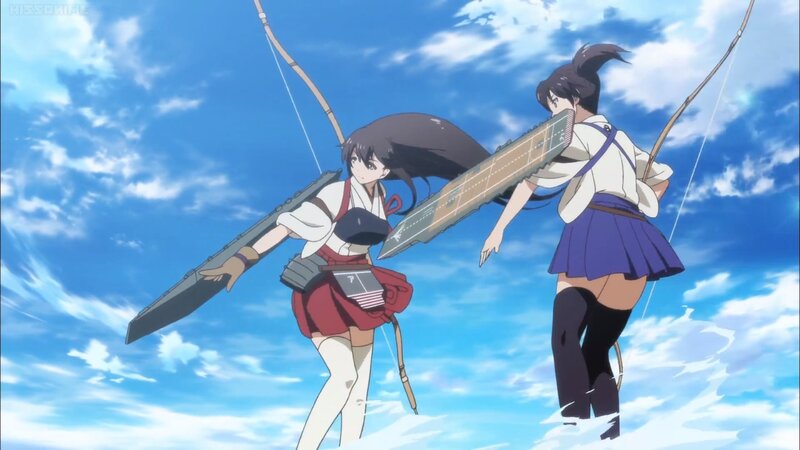 Two Girls with Ships