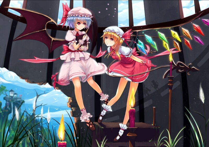 Two Girls with Wings — Pink, Playful