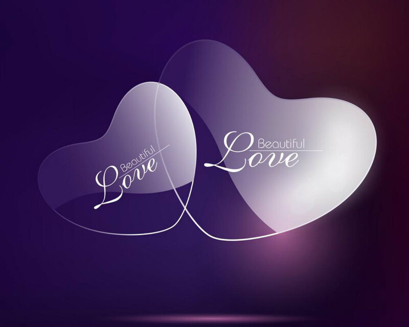 Two Glass Hearts