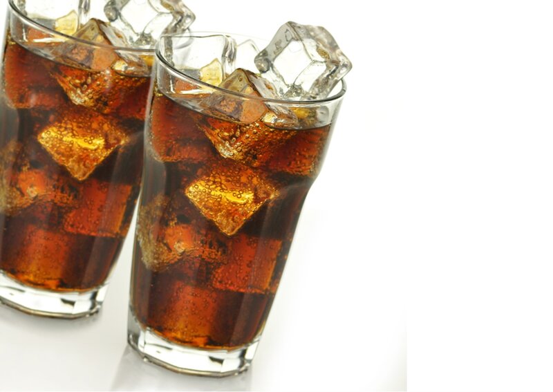 Two Glasses of Cola — Brown
